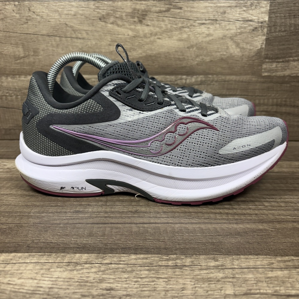 Saucony Axon 2 Gray Womens US Size 10 EUR 42 S10732-15 Running Shoes